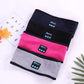 Multicolor Bluetooth headband set: pink, gray, navy, and black with controls