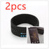 Dark gray Bluetooth headband set with box