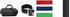 Dark gray Bluetooth headband with front control panel